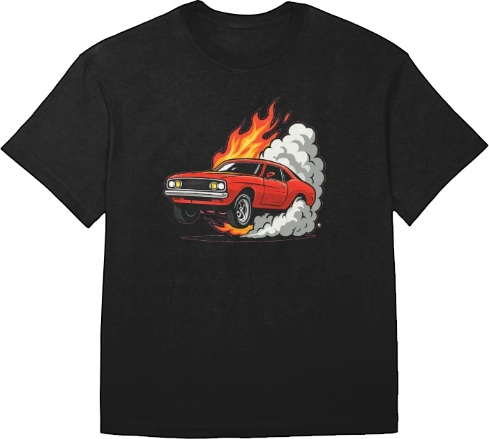 Muscle Car - Comic Style