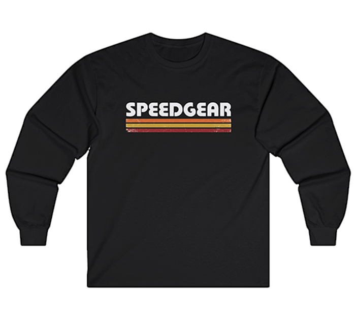 Vintage 70s Rally Racing Stripes Distressed